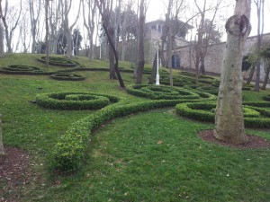 В стиле арабской вязи. Стамбул