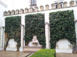 Декор стены. Севилья